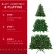 Best Choice Products Premium Spruce Artificial Christmas Tree w/ Easy Assembly, Metal Hinges & Foldable Base